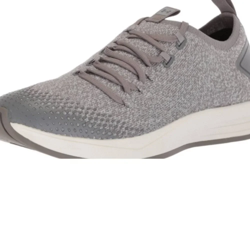 Women's Under Armour Pewter/Ghost Grey SMGX Charged Covert Knit Sneakers